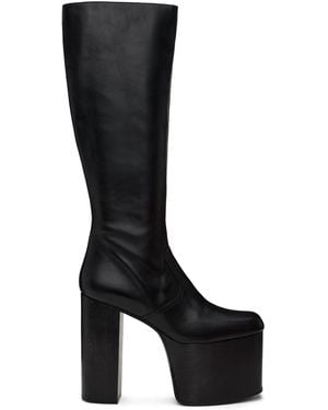 Enfants Riches Deprimes Platform Tall Boots - Black