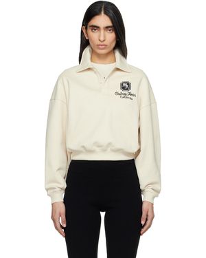 Amiri Off- Ma 'Chateau' Long Sleeve Polo - Black
