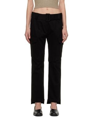 DRAE Panelled Trousers - Black