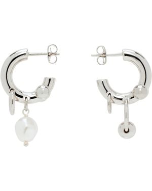 Justine Clenquet Lisa Earrings - Metallic