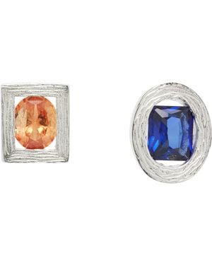 Bleue Burnham Opposite ピアス - ブラック