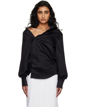 HODAKOVA Asymmetric Shirt - Black