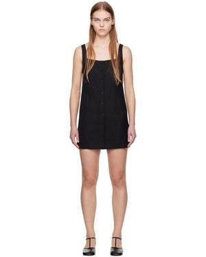 Loulou de Saison Idon Minidress - Black