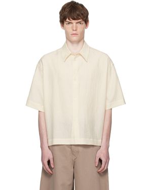 Studio Nicholson Off- Sanko Shirt - Natural
