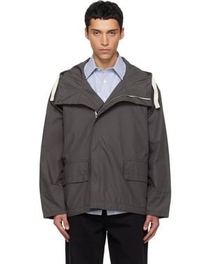 Nanamica Hooded Deck Jacket - Gray