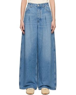 Jacquemus 'The Ovalo De-Nîmes Denim' Jeans - Blue