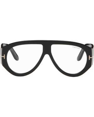 Tom Ford Pilot Block Optical Glasses - Black