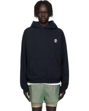 District Vision California Cotton Hoodie - Black