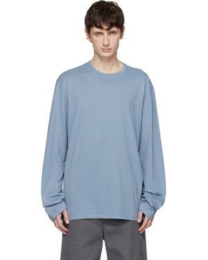 Rier Long Sleeve T-Shirt - Blue