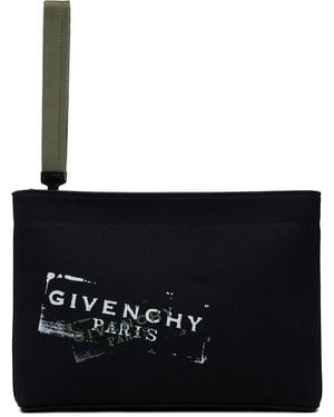 Givenchy Tote' Canvas Pouch - Black