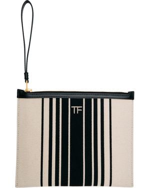 Tom Ford Wristlet Pouch - Black