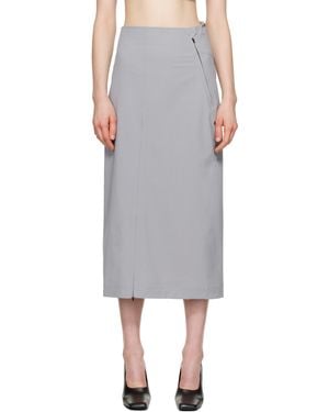 JOHANNA Paris Speed Midi Skirt - Black