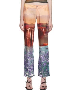Miaou Multi-colour Atlas Trousers - Multicolour
