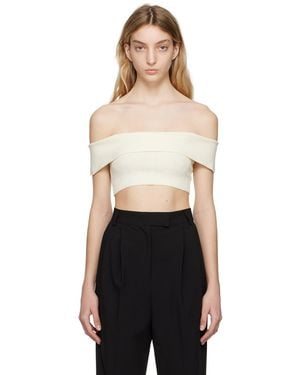Anna Quan Off- Tessa Tank Top - Black