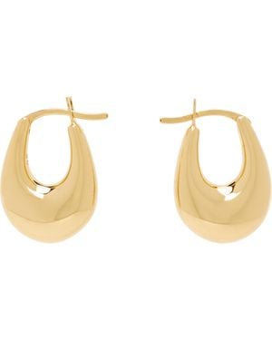 Sophie Buhai Small Etruscan Hoop Earrings - Black
