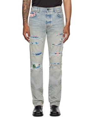 Amiri Thrasher Slim Jeans - Blue