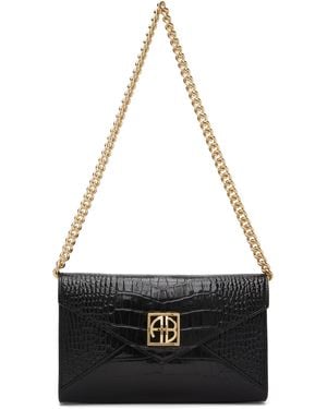 Anine Bing Small Elly Clutch - Black