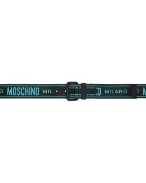 Mens moschino belt sale hot sale
