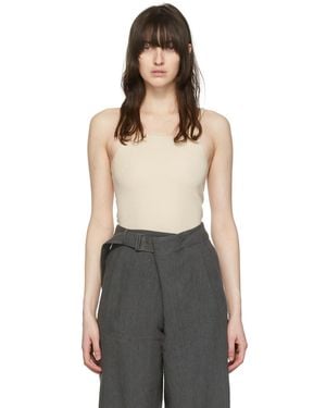 ARCH THE Cotton Tank Top - Black