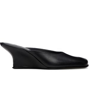 BY FAR Caroo Closed Toe Heels - Black