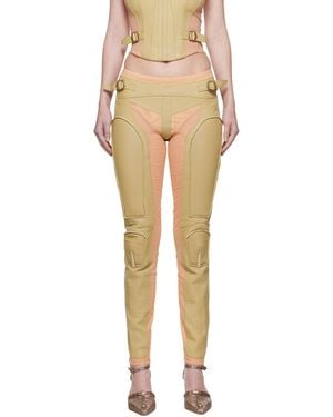 KNWLS Khaki & Gtr Trousers - Multicolour