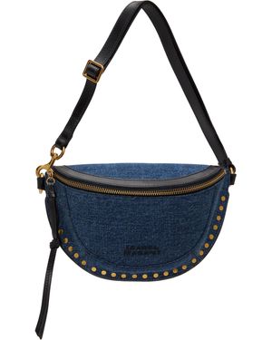 Isabel Marant ブルー Skano デニム ベルトバッグ