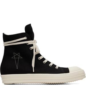 Rick Owens Tower Sneaks Trainers - Black