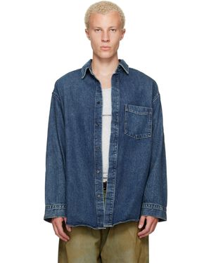 Agolde Boyle Denim Shirt - Blue