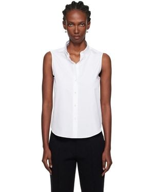 Flore Flore Casta Sleeveless Shirt - White