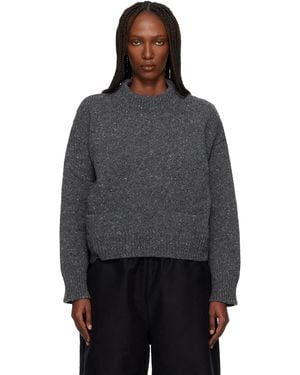 YMC Pull Bonnie Gris - Noir