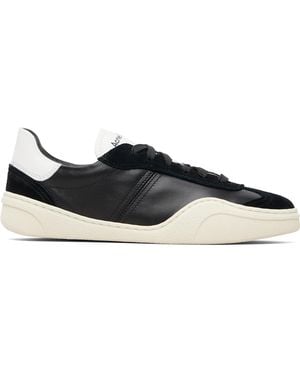 Acne Studios Leather Sneakers - Black