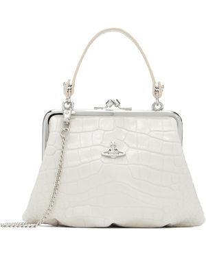 Vivienne Westwood Off- Granny Frame Bag - White