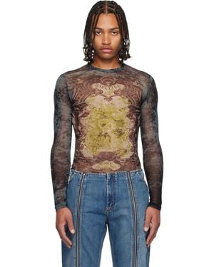 Jean Paul Gaultier 'The Médaillon' Top - Black