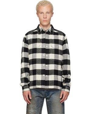 Rick Owens Tower Cropped Outershirt - Black