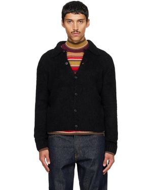 Dries Van Noten Alpaca Cardigan - Black