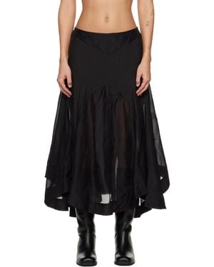 Our Legacy Petti Midi Skirt - Black