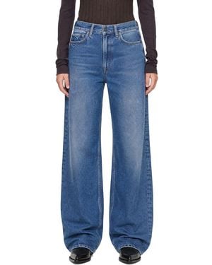 Acne Studios Loose Fit 1981 Jeans - Blue