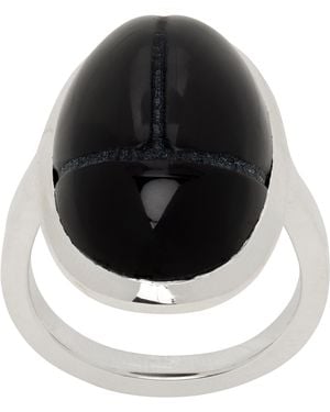 Sophie Buhai Scarab Ring - Black