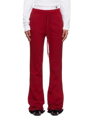 Vivienne Westwood Ray Jogger Lounge Trousers - Red