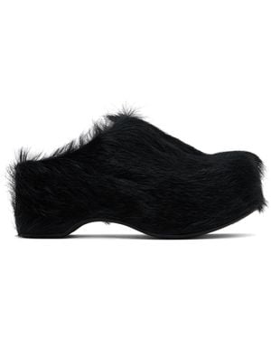 Marni ブラック サボ クロッグ