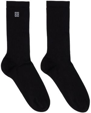 Givenchy Logo Socks - Black