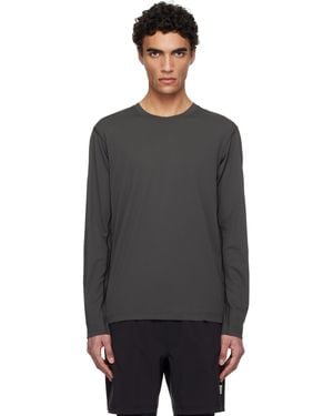 Reigning Champ Lightweight Cordura Training Long Sleeve T-Shirt - Black