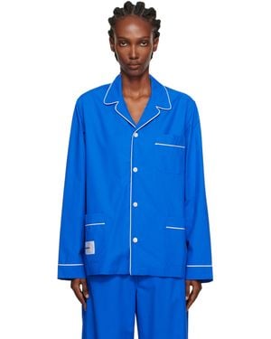 MAGNIBERG Dolce Pyjama Shirt - Blue