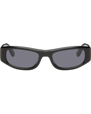THISTLES Lunettes De Soleil Suede Noires - Gris
