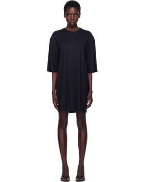 TOTEME Relaxed Tee Minidress - Black