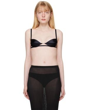 【関税込み】Nensi Dojaka ブラック Exploding Flower ブラ Nensi Dojaka Black Explosive Flower Bra Dress for Women