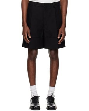 Entire studios Cuffed Shorts - Black