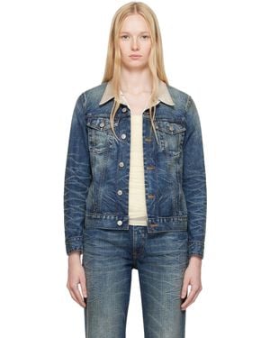 MM6 by Maison Margiela ブルー Sports デニムジャケット