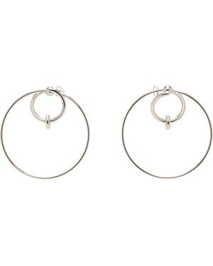 Justine Clenquet Eva Earrings - Black