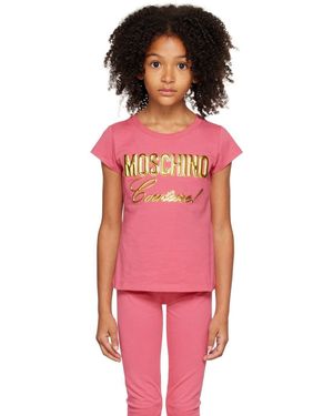 Moschino キッズ｜ピンク Couture Tシャツ